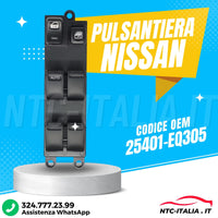 Pulsantiera interruttore tasti alzacristalli lato guida per➡️ Nissan X-Trail T30
