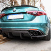 SPOILER Posteriore per ALFA ROMEO GIULIA Poliuretano QUALITA' A+++ NERO LUCIDO