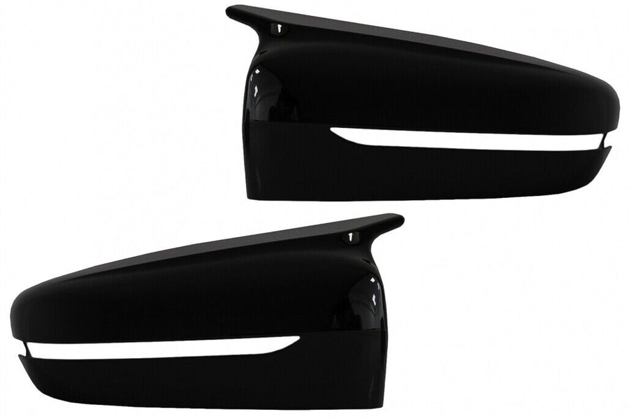 Calotte specchietti per BMW Serie 3 G20 G21 G28 (2017-up) Piano Black M Sport De