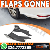Coda Minigonne Spoiler Posteriore Flaps in Fibra di Carbonio per tutte le auto
