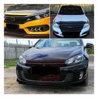 KIT-TUNING Sotto paraurti + Minigonne Carbon + Flaps VW Golf MK 6 7 8 GTI R POLO