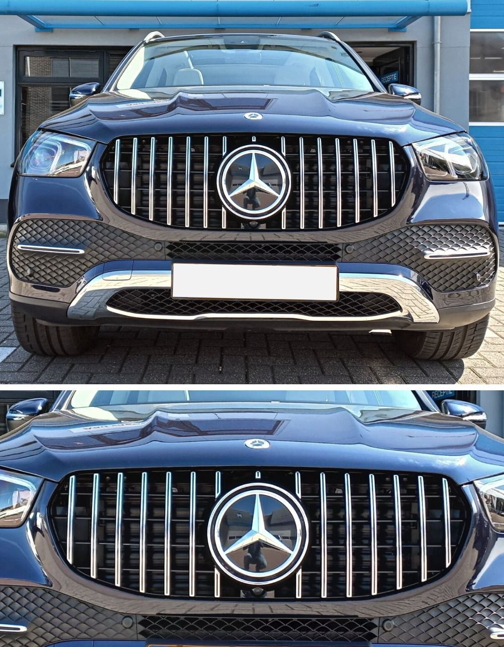 per Mercedes GLE V167 C167 2019-2023 Griglia Radiatore AMG Look – vista 5