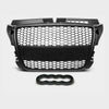 per AUDI A3 8P 8PA 2008-2012 Griglia Anteriore Ottica RS3 Nero