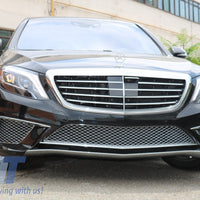Griglie laterali cromate per paraurti anteriore per Mercedes Classe S W222 (2013