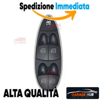 Pulsantiera interruttori alzacristallo guida MERCEDES Classe E Sedan W211 200...