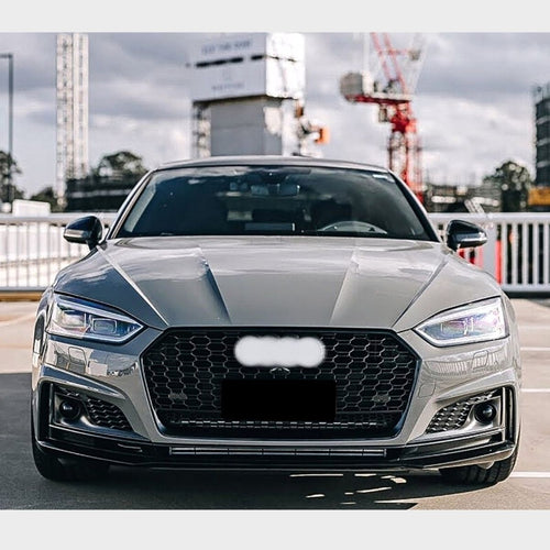 per AUDI A5 F5 2016-2019 Griglia Radiatore RS5 Design Nero Lucido