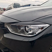 *SPORT LOOK* BMW Serie 3 F30 F31 320 328i PALPEBRE CIGLIA FANALI FARI ANTERIORI