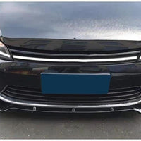 SPLITTER LAMA ANTERIORE paraurti per VW GOLF 7 7.5 GTI / GTD R Nero Lucido