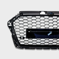 per AUDI A3 8V 2016-2020 Griglia Anteriore in Ottica RS3 Nero