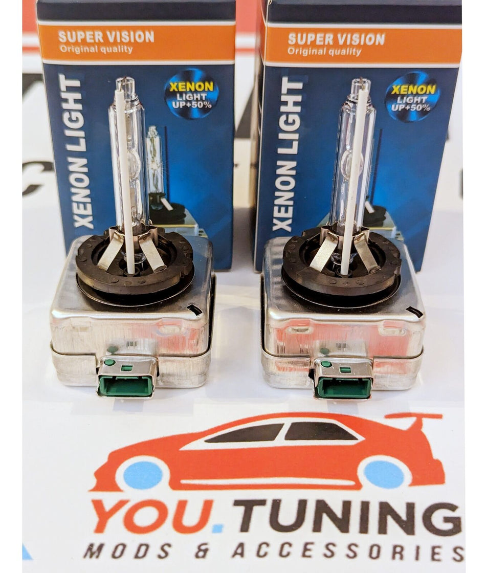 📣2x Lampadine BI-XENON D3S Luci 10000LM SUPER LUMINOSE XENON 6000K💎🔵