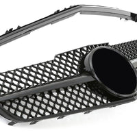 Griglia sportiva per Mercedes W207 E Coupe Cabrio nero lucido AMG LOOK