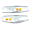 Kit Riparazione Alzacristalli Porta Ant. Destra-Sinistra per Audi A4 (B6 B7)