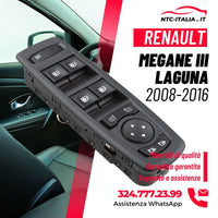 Pulsantiera Guida 254000015R Alzacristalli 🔥Renault Megane III Laguna Fluence