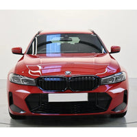 GRIGLIA DOPPIE BARRE per BMW Serie 3 RESTYLYNG dal 2022+ G20, G21 NERO LUCIDO