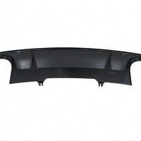 Diffusore per paraurti posteriore per Audi A4 B9 8W Sedan Avant (2016-2018) Nero