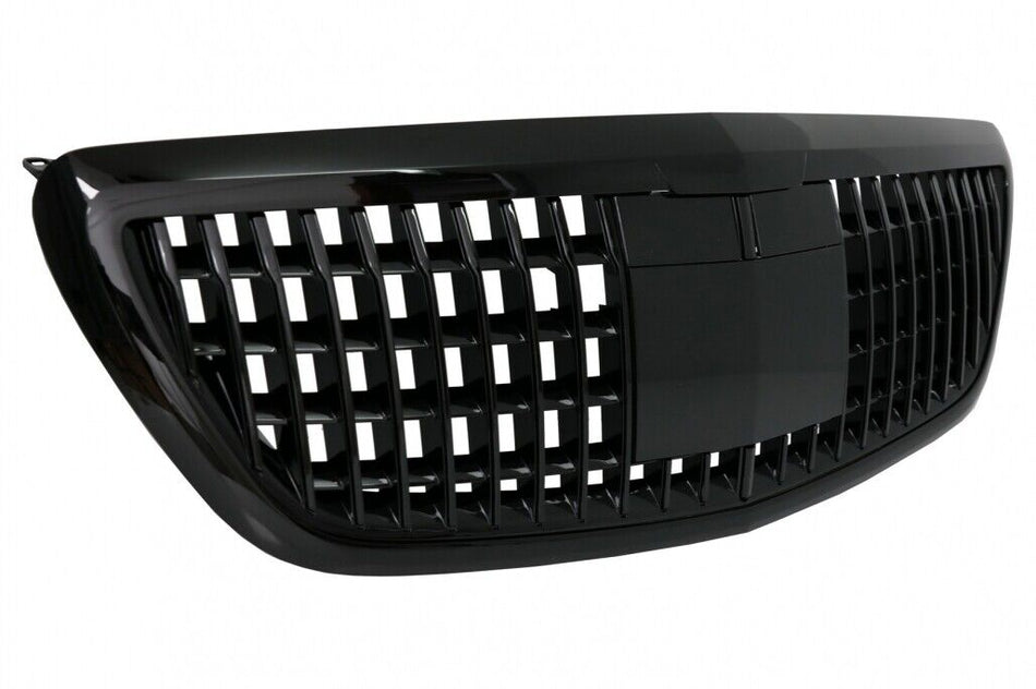 Griglia anteriore per Mercedes Classe S W222 X222 (2014-2020) Design verticale P