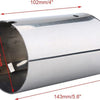 Silenziatore Tubo Di Scarico In Acciaio Auto Universale LOOK SPORT