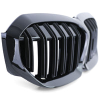 GRIGLIA Doppia Barra per BMW Serie 3 (2019-2022) G20 G21 pre-restyle NERO LUCIDO
