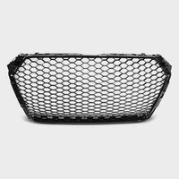 per AUDI A4 B9 2015-2019 Griglia Radiatore RS4 Look Nero Lucido