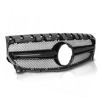 per Mercedes C117 CLA 45 AMG 13-18 Griglia Radiatore Nero Lucido