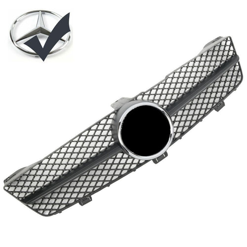 Griglia griglia sportiva per Mercedes W219 CLS 2008-2010 nero opaco AMG LOOK