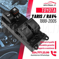 Pulsantiera lato sx guida Toyota Corolla 97-02 Yaris Echo Verso 99-05 Rav4 94-00