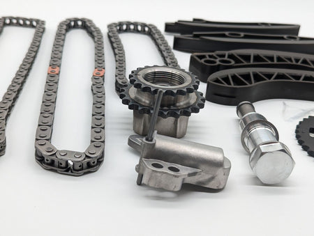 KIT CATENA DISTRIBUZIONE 11 PEZZI MOTORI N47 BMW SERIE 1 3 4 5 X1 E90 E81 E84... – vista 2