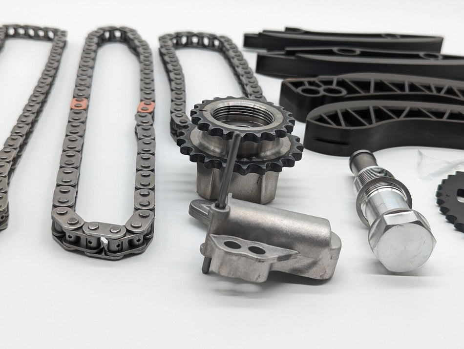 KIT CATENA DISTRIBUZIONE 11 PEZZI MOTORI N47 BMW SERIE 1 3 4 5 X1 E90 E81 E84...