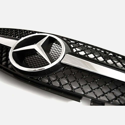 per Mercedes SL R230 2001-2006 Griglia Radiatore AMG Look
