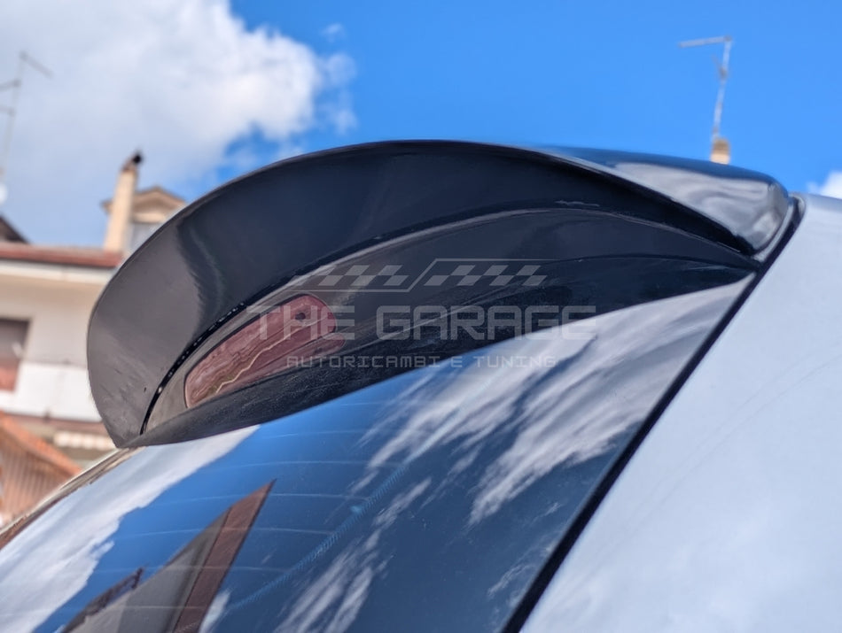 Spoiler posteriore per VW Golf 6 base (non GTD) 09-13 Tetto Nero LUCIDO