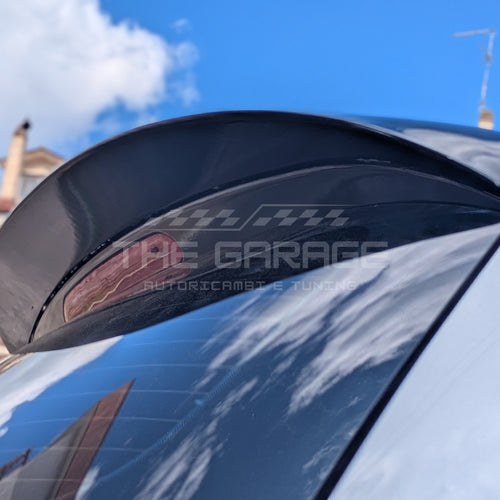 Spoiler posteriore per VW Golf 6 base (non GTD) 09-13 Tetto Nero LUCIDO
