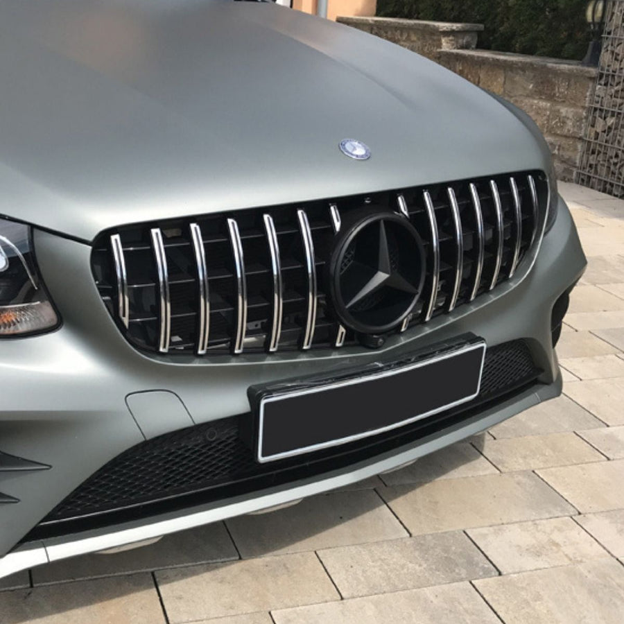 per Mercedes GLC X253 C253 15-19 Griglia Panamericana 63 AMG Look