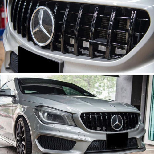 per Mercedes C117 CLA 45 Look AMG 2013-2018 Griglia Radiatore