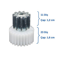 Corona freno a mano 23 denti Hyundai Santa Fe/Tucson