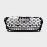 per AUDI A5 F5 2016-2019 Griglia Radiatore RS5 Quattro Look Nero