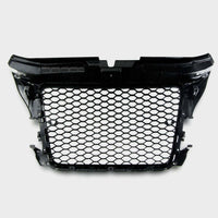 per AUDI A3 8P 8PA 2008-2012 Griglia RS3 Nero a Nido D'ape PDC