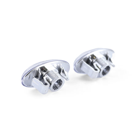 Frecce Vetro Trasparente Cromate per Peugeot 107 206 307 407 607 Toyota Aygo