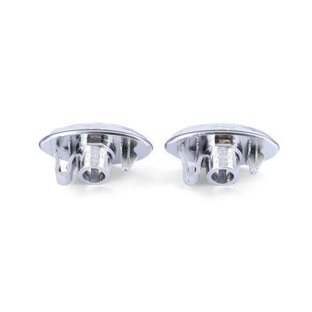 Frecce Vetro Trasparente Cromate per Peugeot 107 206 307 407 607 Toyota Aygo