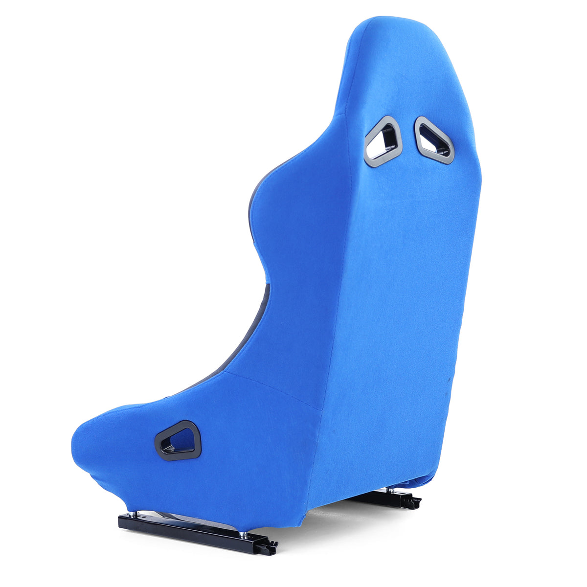 Sedile Sportivo a Guscio Race1 con Guide Tessuto Blu Universale