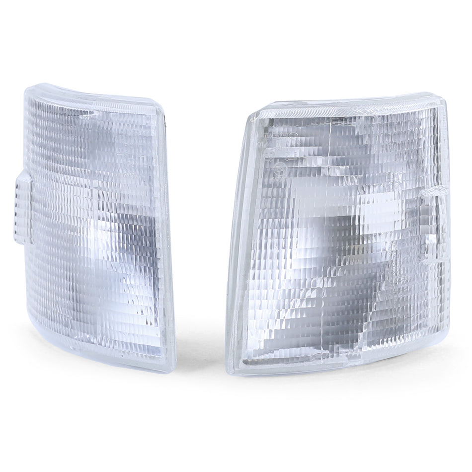 Frecce Bianche Coppia Sinistra Destra per Volkswagen T4 Bus + Transporter 90-04