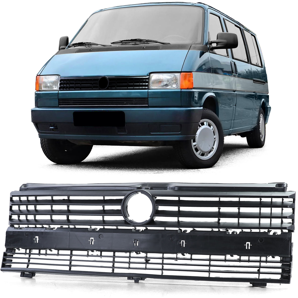 Griglia Anteriore per Volkswagen T4 Bus Transporter Pritsche 1990-2004