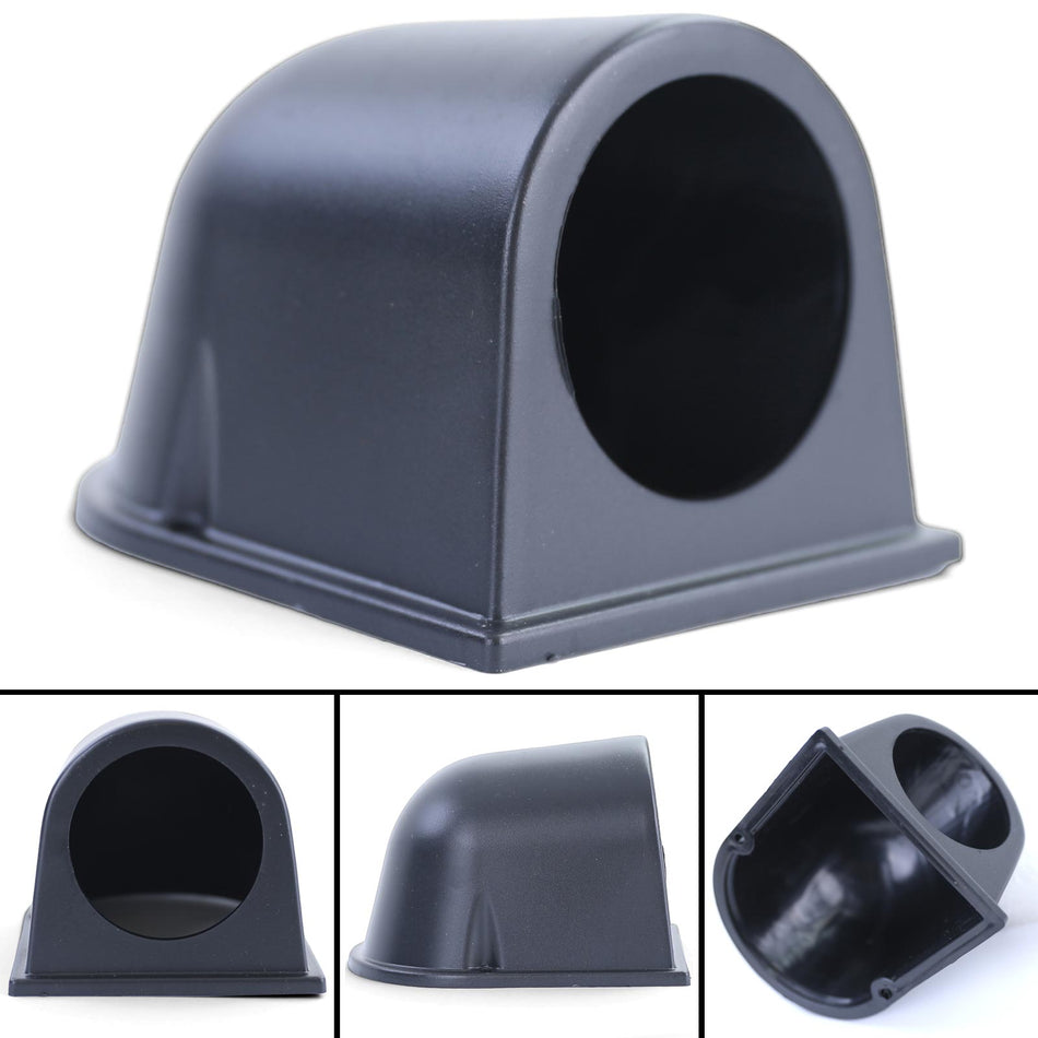 Supporto per 1 Strumento Aggiuntivo Ø 52mm Nero Opaco Universale