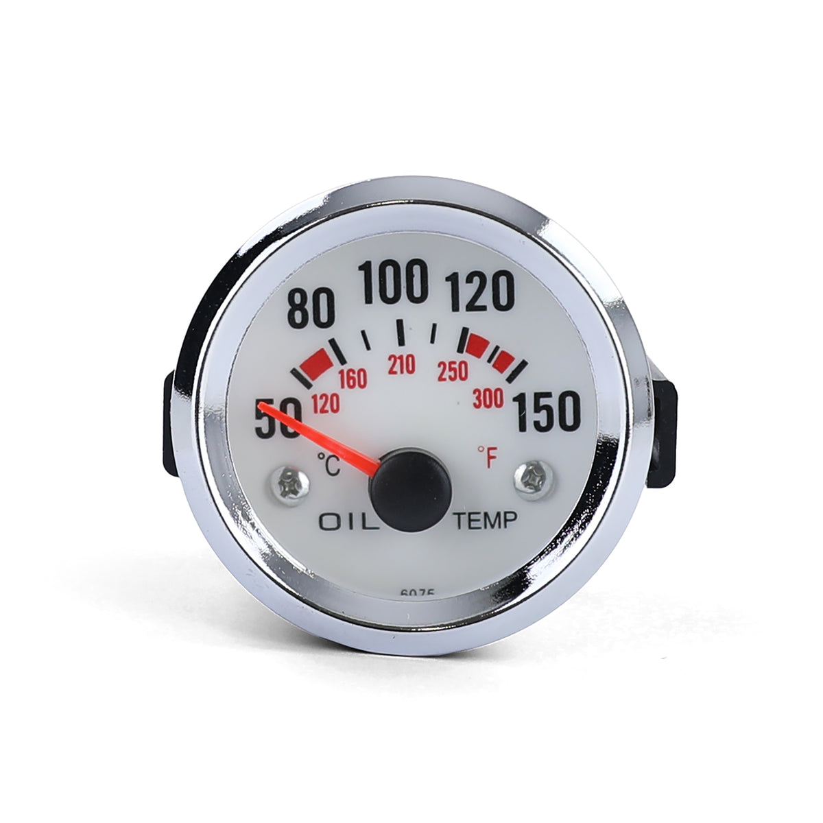 Temperatura Olio Indicatore Supplementare da Incasso Strumento 52mm Plasma Blu
