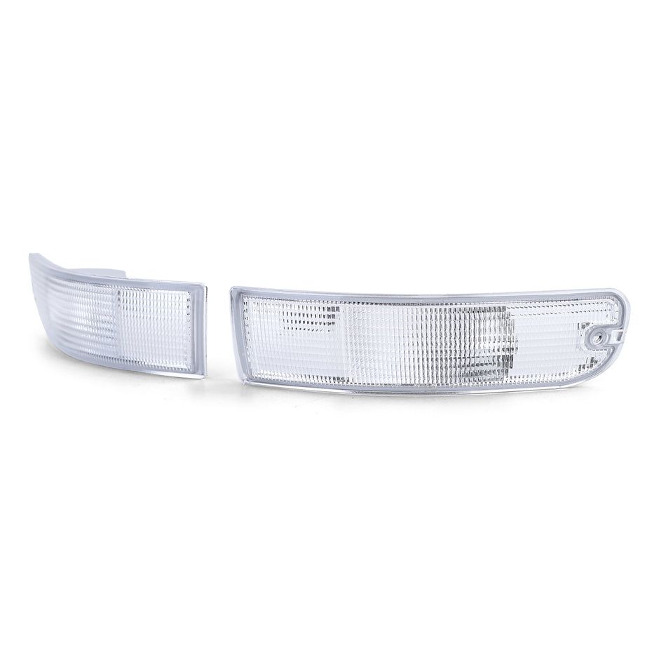 Frecce Anteriori Chiare Bianche Coppia per Porsche 911 993 1993-1997