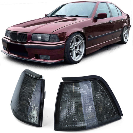 Frecce Nere Fumé per BMW Serie 3 E36 Berlina e Touring 1990-1998, Coppia