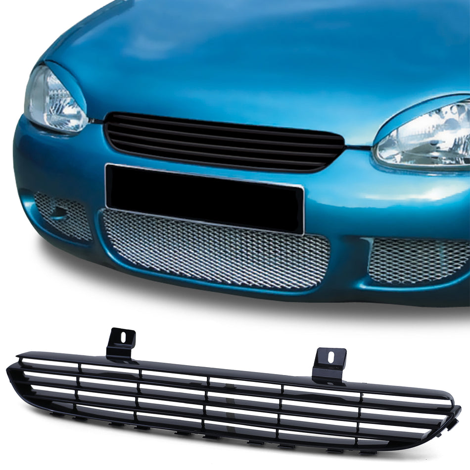Griglia Sportiva Nera Senza Emblema per Opel Corsa B 1997-2000