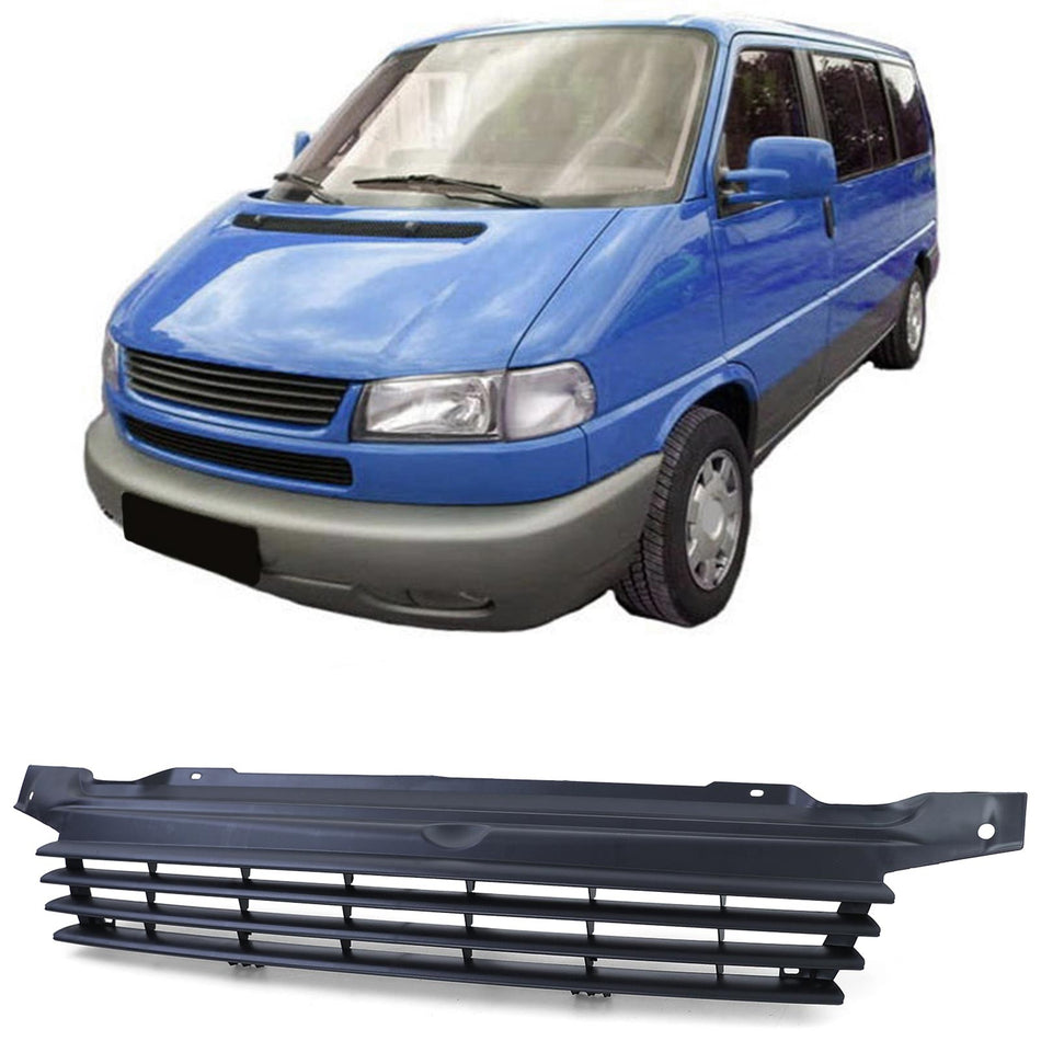 Griglia Anteriore Senza Emblema per Volkswagen Bus Caravelle Multivan T4 GP