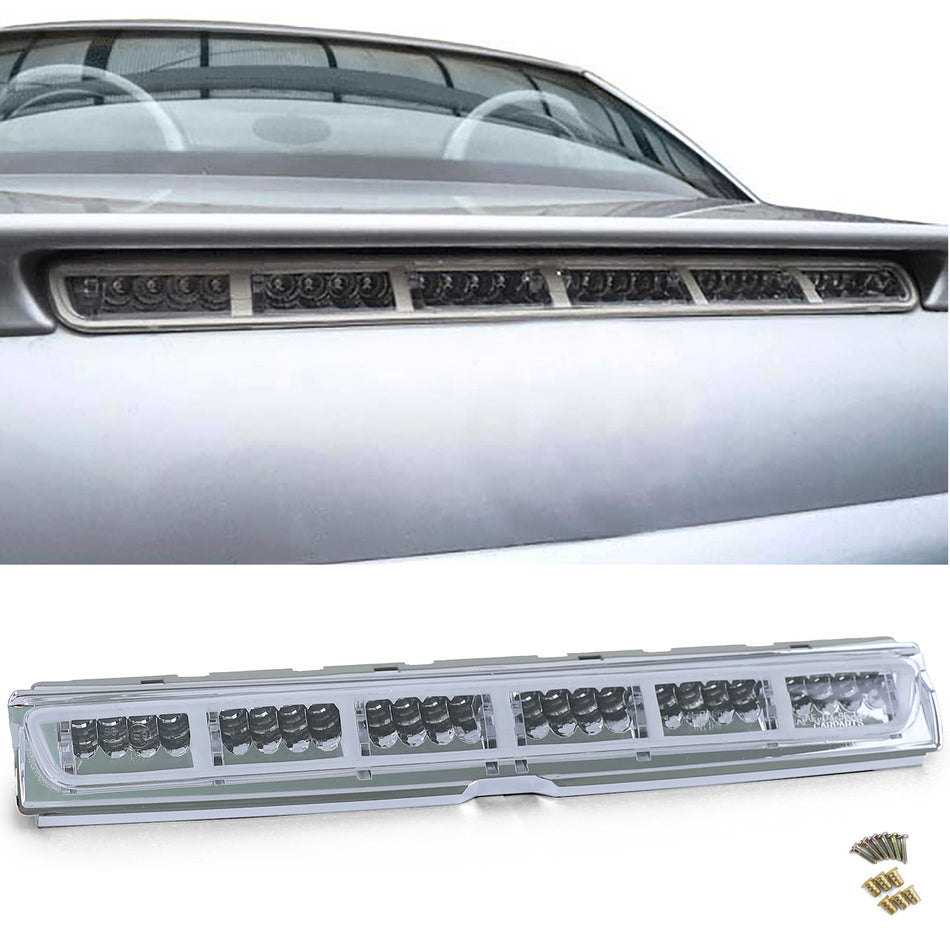 3. Luce Freno Vetro Trasparente Cromato per Mercedes SLK R170 (1996-2004)