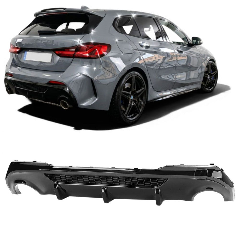 Diffusore Posteriore Compatibile con BMW Serie 1 F40 (2019–2024)