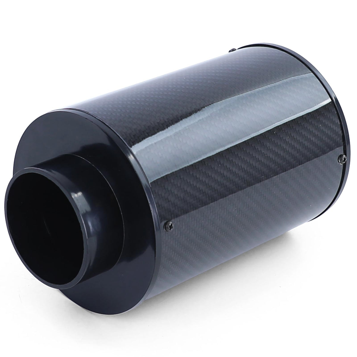 Echt Carbon Airbox Sport Filtro Aria Aspirazione Fredda Universal Set per Auto